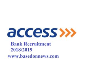 access bank recruitment 2018/2019