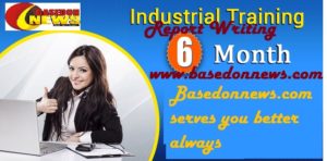 industrial training report writing