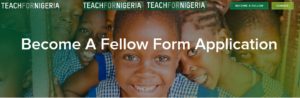 Teach for Nigeria recruitment